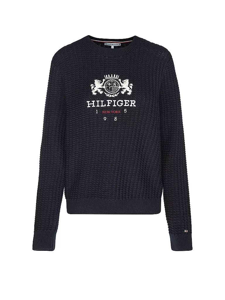 Black sweater tommy hilfiger on sale